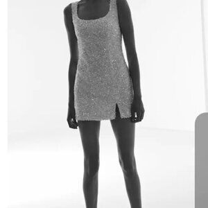 Cult mia ILA isadora sequin mini dress bridal afterparty size 38/Small